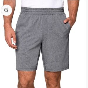 Mondetta Outdoor Project Men's Active Gym Short Drawstring Waist Gray Medium